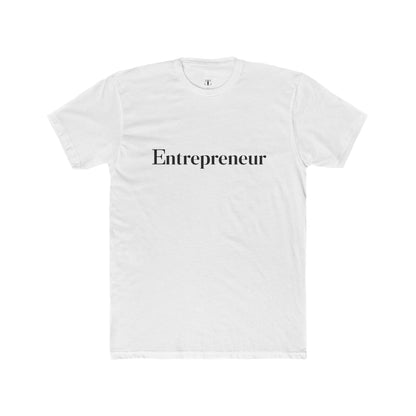 "Entrepreneur" Shirt für Herren, Baumwollshirt für Herren, Herrenshirt mit "Entrepreneur" Print