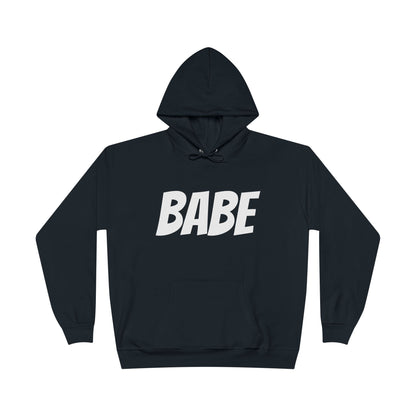 Damen Hoodie mit "BABE" Text Print 