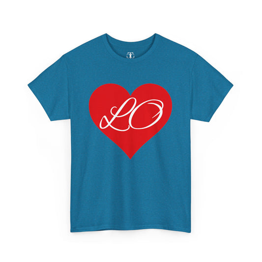 Valentinstag-Paar-T-Shirt „LO“