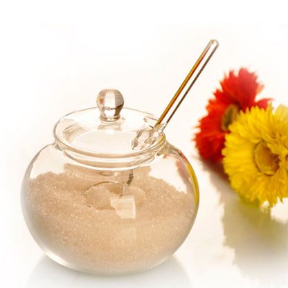 NGTG Sugar Salt Candy Condiments Glass Jar