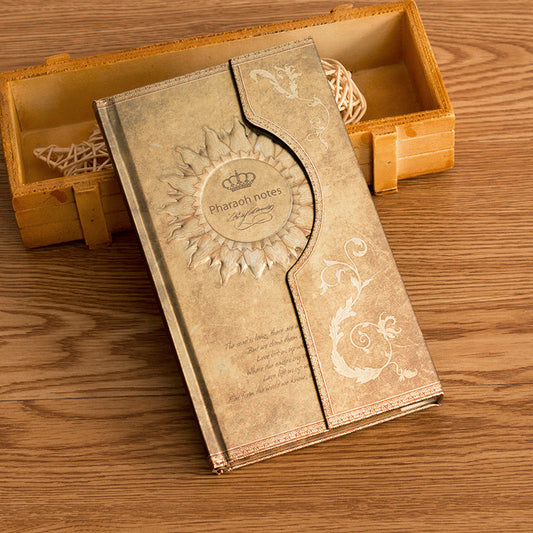 Stylish Golden Creative Notebook