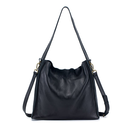 NGTG PARIS Iconic Genuine Leather Large Capacity Tote Bag