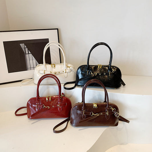 NGTG PARIS Fleur Spacious Retro Handbag