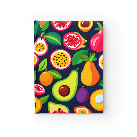 Tropical Extravaganza Journal, A5 Fruit Notebook