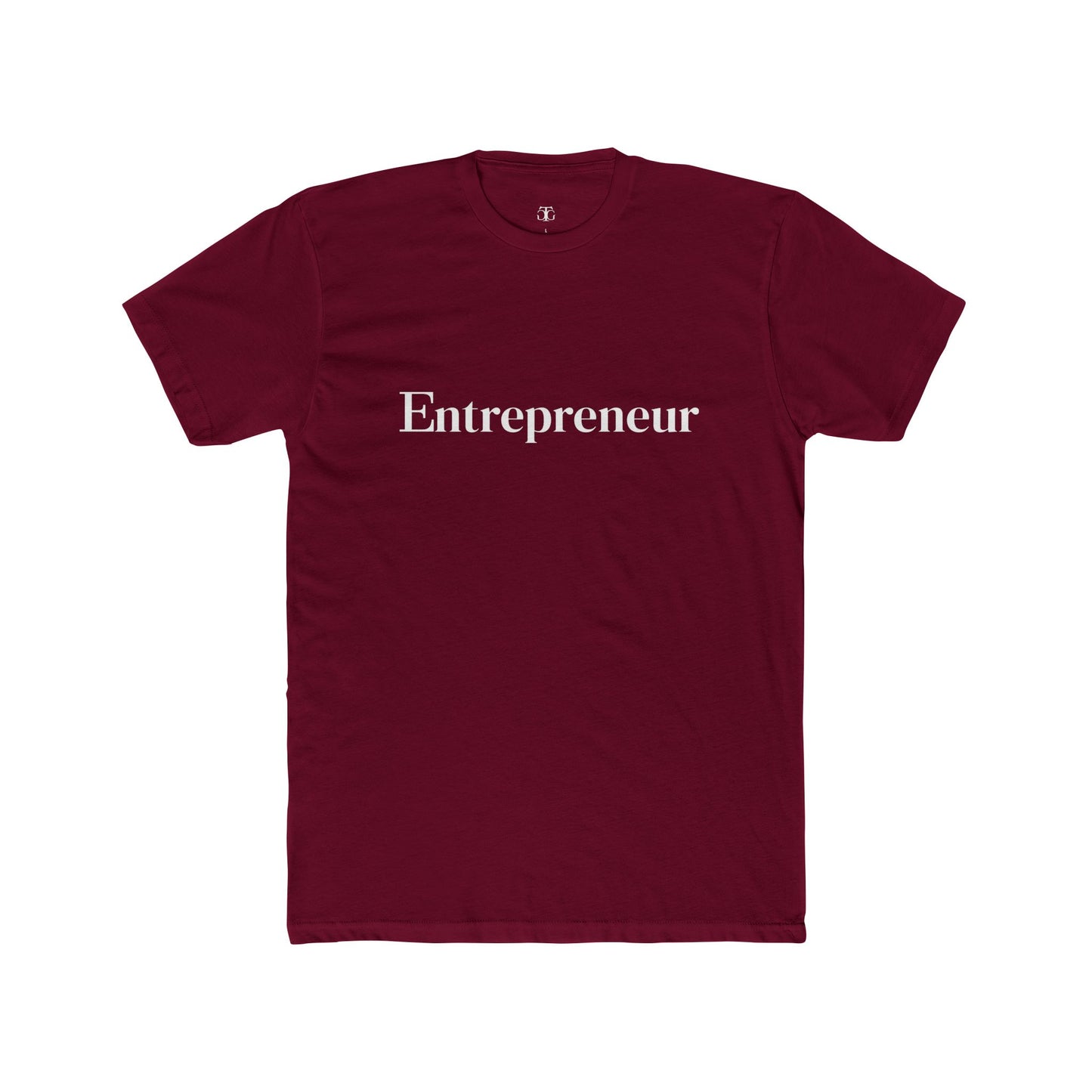 "Entrepreneur" Shirt für Herren, Baumwollshirt für Herren, Herrenshirt mit "Entrepreneur" Print