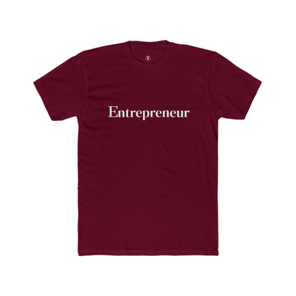 "Entrepreneur" Shirt für Herren, Baumwollshirt für Herren, Herrenshirt mit "Entrepreneur" Print