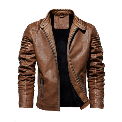 NGTG JASON X1 Men's Cool Vortex  Leather Rider Jacket
