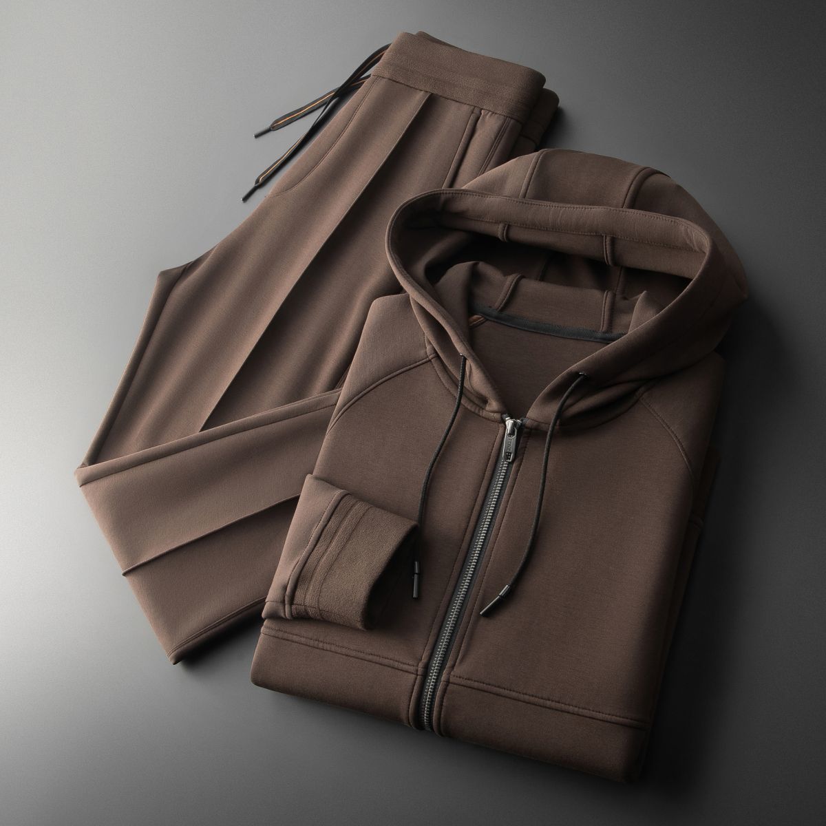 NGTG LUXX Men's Refined Elegant Sweater and Trousers Two-Piece Suave Set