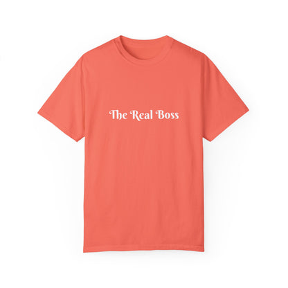 Unisex "The Real Boss" T-shirt