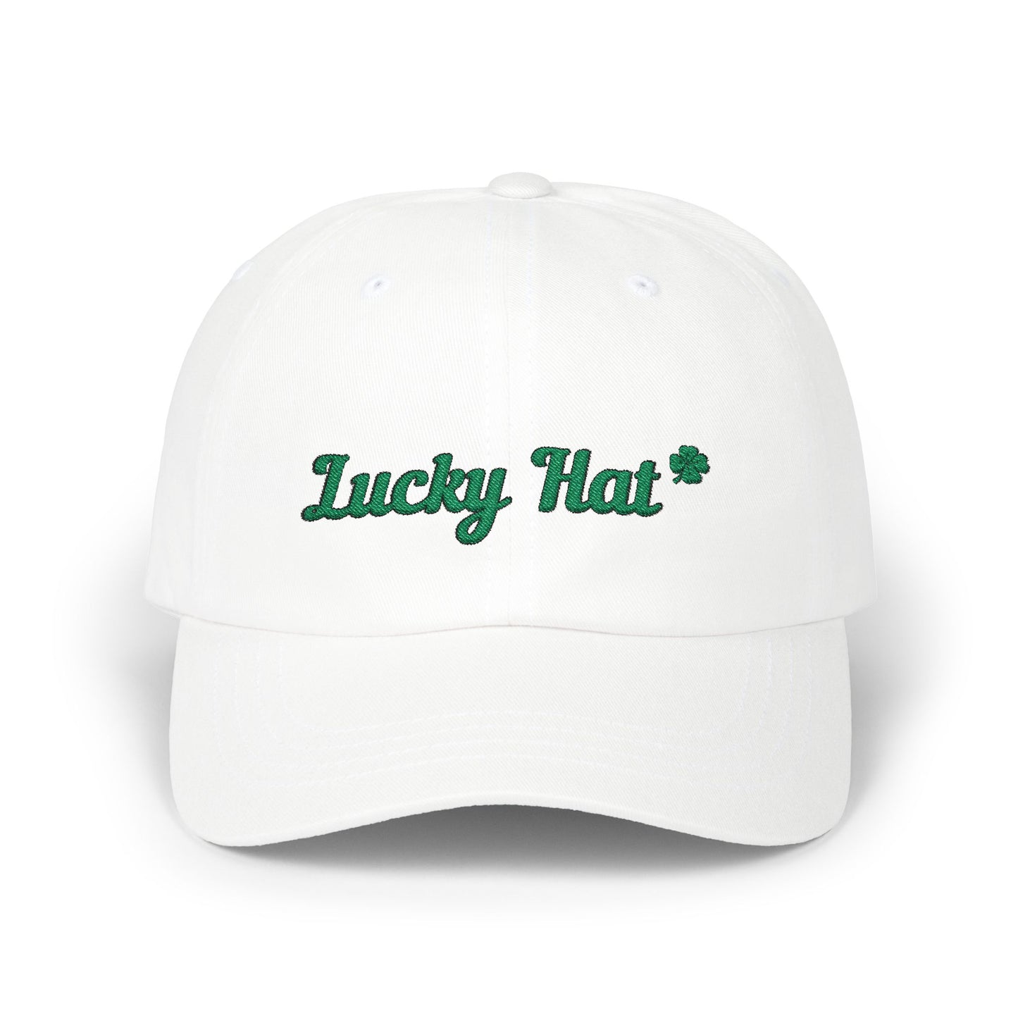 Embroidered 4 Clove Lucky Hat