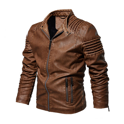 NGTG JASON X1 Men's Cool Vortex  Leather Rider Jacket