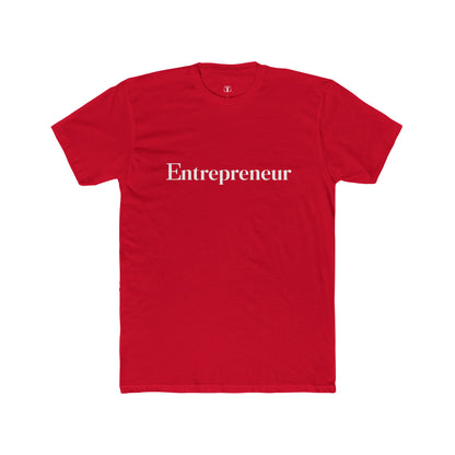 "Entrepreneur" Shirt für Herren, Baumwollshirt für Herren, Herrenshirt mit "Entrepreneur" Print