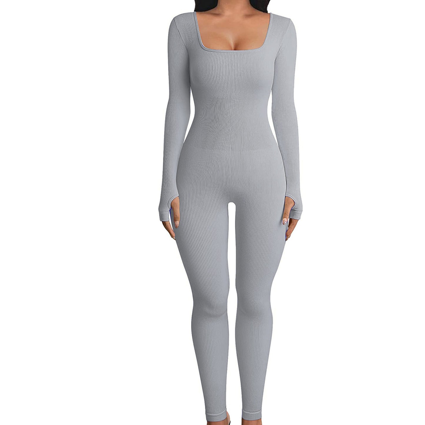 NGTG Body Shaping Workout or Lounge Jumpsuit, Flattering One Piece Suit for Women