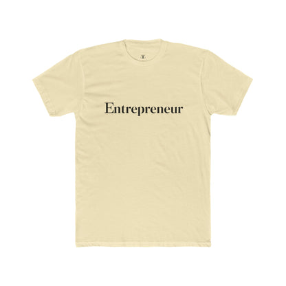 "Entrepreneur" Shirt für Herren, Baumwollshirt für Herren, Herrenshirt mit "Entrepreneur" Print