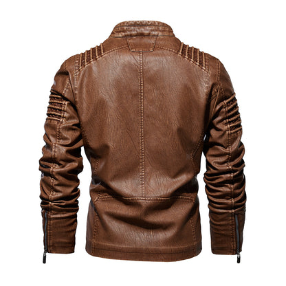 NGTG JASON X1 Men's Cool Vortex  Leather Rider Jacket