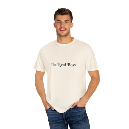 Unisex "The Real Boss" T-shirt