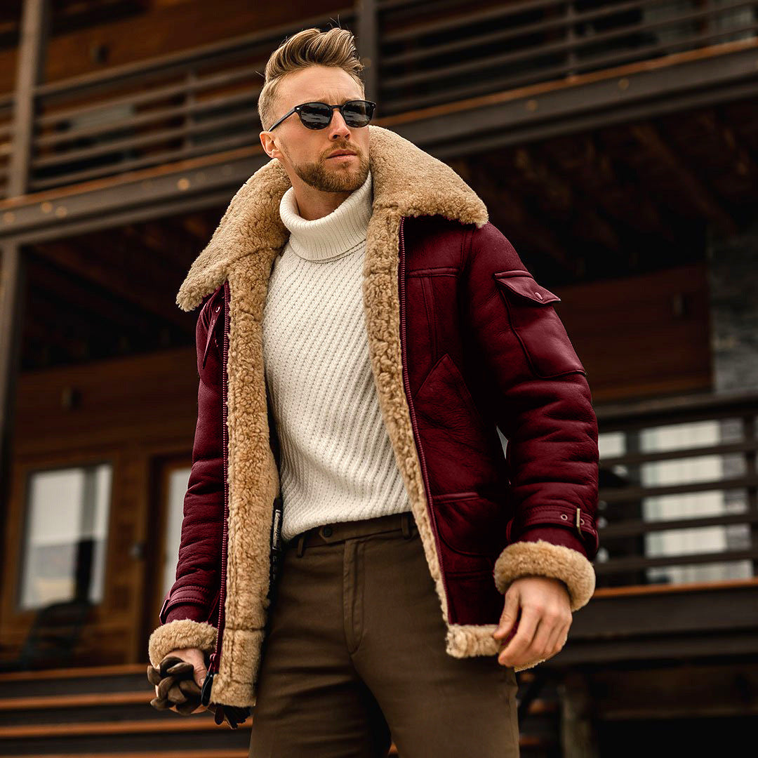 NGTG VORTEX Men's Fashionable Warm Tactical Fleece Winter Coat