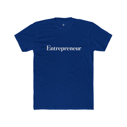 "Entrepreneur" Shirt für Herren, Baumwollshirt für Herren, Herrenshirt mit "Entrepreneur" Print