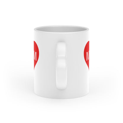 I Love My Mom Mug, Heart-Shaped Mother's Day Mug, Extra Special Mug for Mom