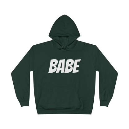 Damen Hoodie mit "BABE" Text Print 