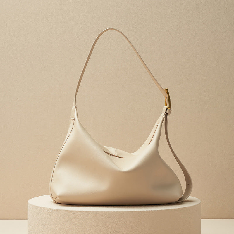 NGTG PARIS Spacious Lux Glamour Leather Tote Bag