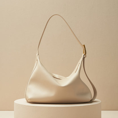 NGTG PARIS Spacious Lux Glamour Leather Tote Bag