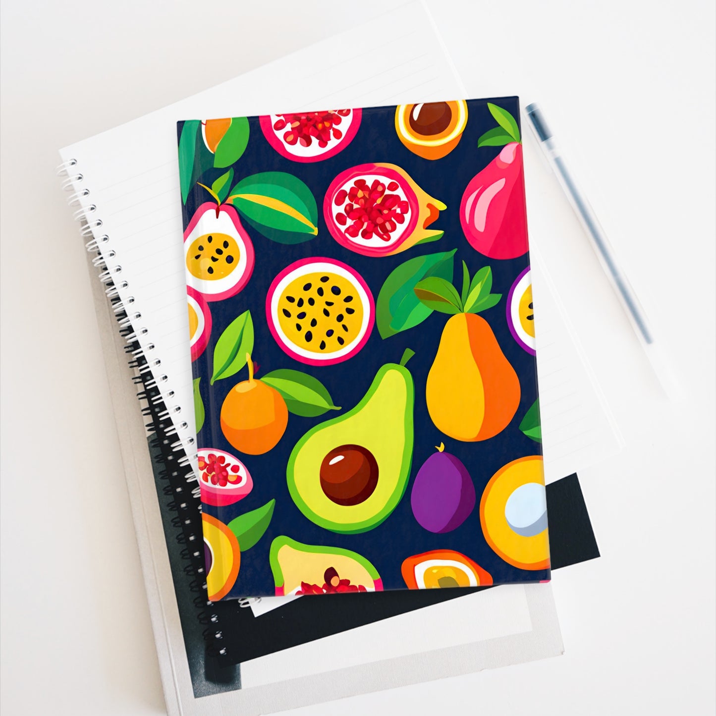 Tropical Extravaganza Journal, A5 Fruit Notebook