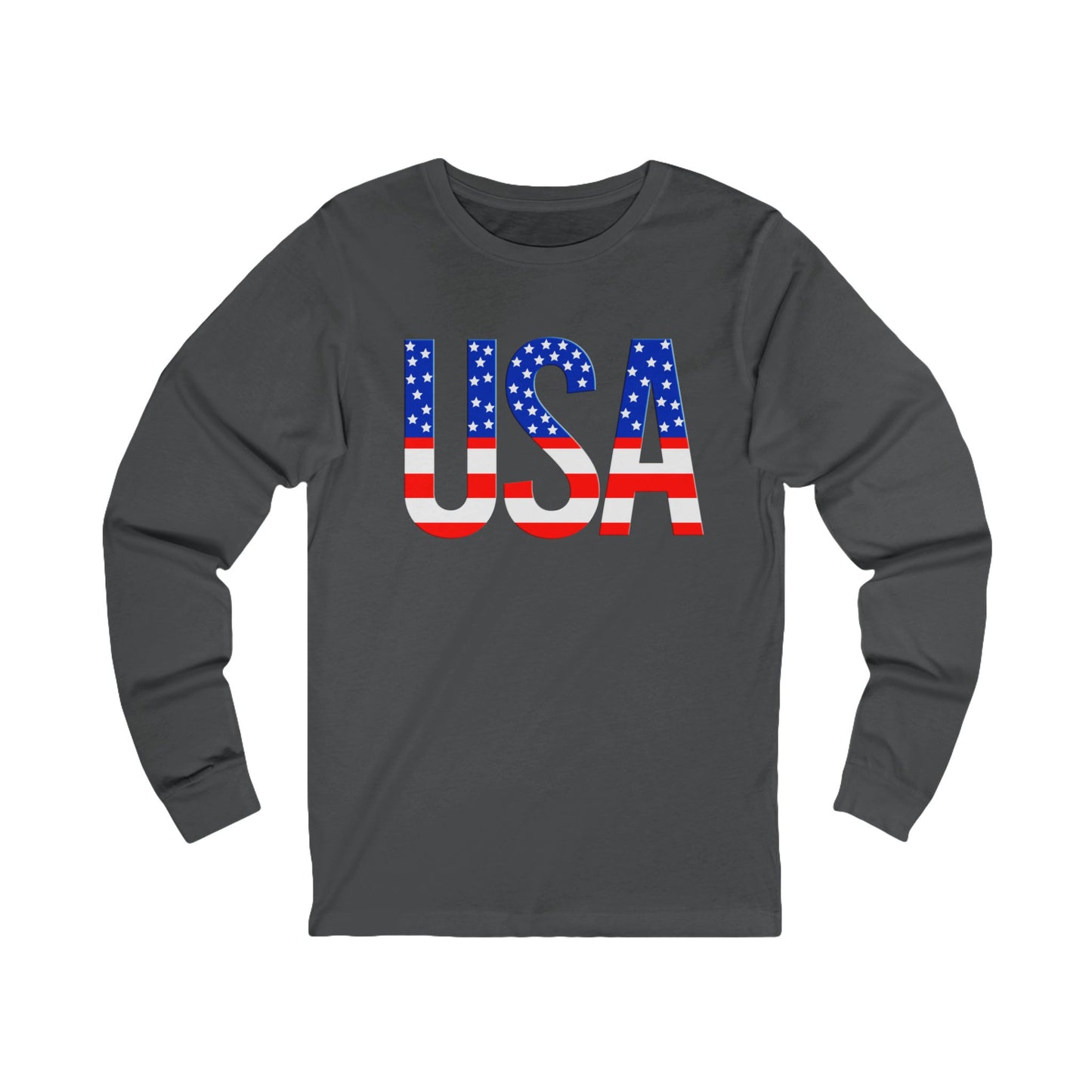 USA Patriotic Sweatshirt, Unisex USA Pullover, 50 Stars July 4th Patriotic Sweatshirt