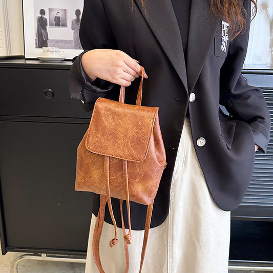 NGTG EVERYDAY Cute Simplistic Small Retro Backpack