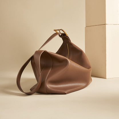 NGTG PARIS Spacious Lux Glamour Leather Tote Bag