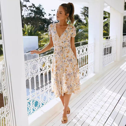 NGTG Dainty Floral Spring Summer Dress