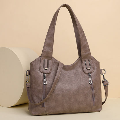 NGTG AMOR Spacious Fashion Leather Shoulder Bag