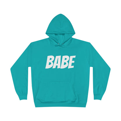 Damen Hoodie mit "BABE" Text Print 