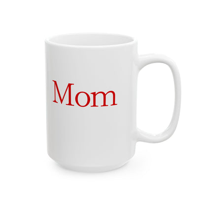 Classic Red Mom Mug