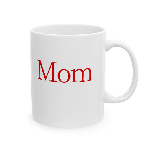 Classic Red Mom Mug