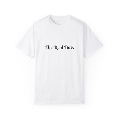 Unisex "The Real Boss" T-shirt