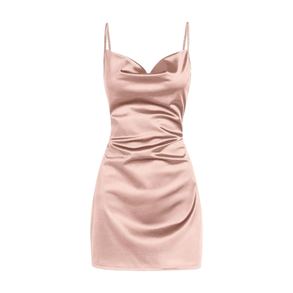 NGTG Sexy Satin Mini Dress