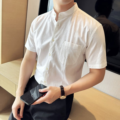 NGTG IVORY Men's Refined Breathable Linen