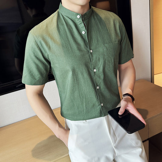 NGTG IVORY Men's Refined Breathable Linen