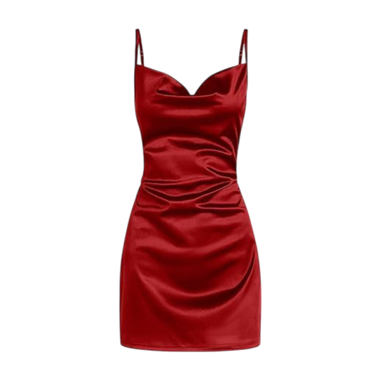 NGTG Sexy Satin Mini Dress