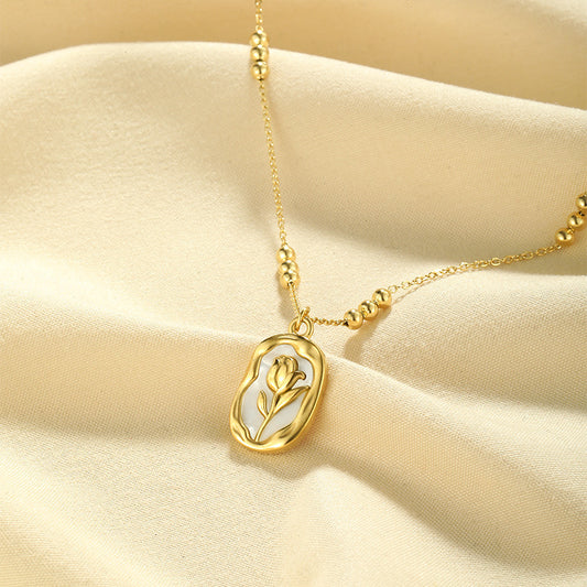 Elegant and Timeless Rose Pendant for Women