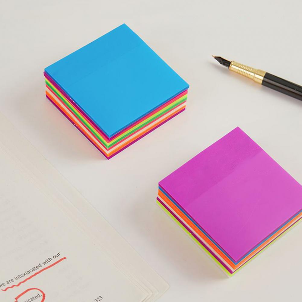 Colorful Transparent Sticky Notes