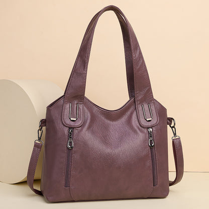 NGTG AMOR Spacious Fashion Leather Shoulder Bag