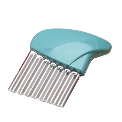 NGTG Potato Cutter French Fries Slicer, Ribbed Fruits and Vegetables