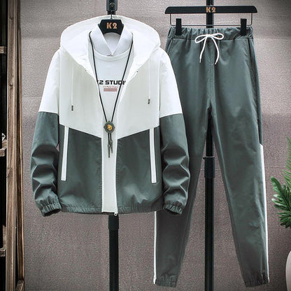 Men's Stylish Sweatsuit, Sportwear Set for Autumn/Winter