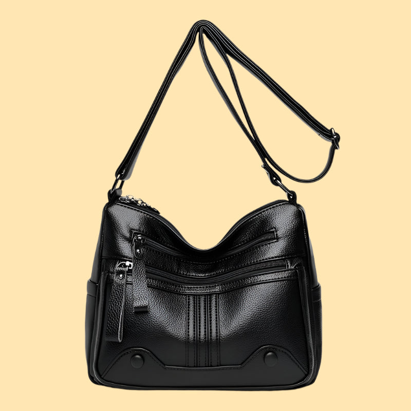 NGTG EVERYDAY Cathy Spacious Genuine Leather Messenger Bag